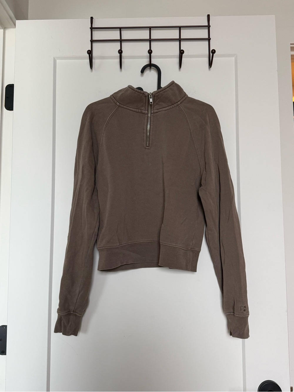 Frank & Oak Quarter Zip Pullover Sweatshirt